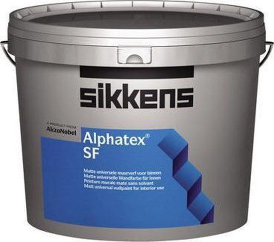 Sikkens Alphatex SF Mat - 10 liter - wit