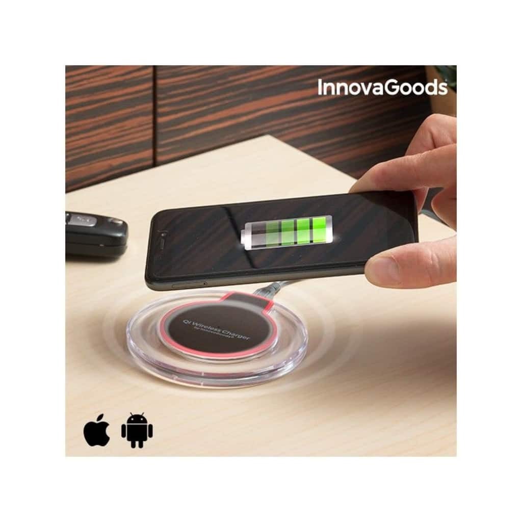 - InnovaGoods Qi Draadloze Oplader voor Smartphones