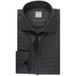 Stenströms Slimline/90, Rc Cuff Dark Grey Check Taille: M | Chemises d'affaires Outlet | Homme | Gris