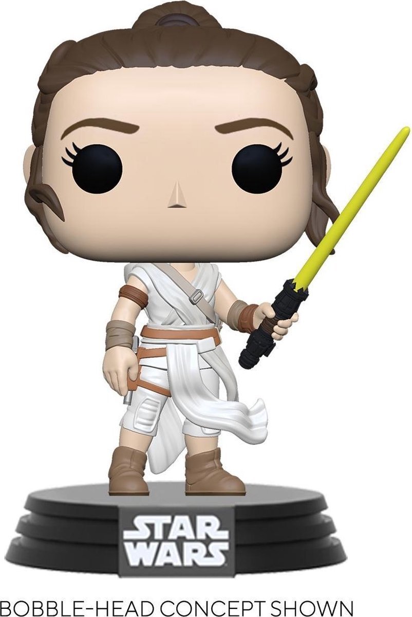 Funko Pop! Star Wars: The Rise of Skywalker - Rey with Yellow Saber