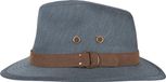 Hatland Yorden UV Fedora Hoed Heren Marineblauw Maat L