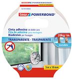 tesa Powerbond Transparant dubbelzijdig plakband