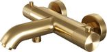 Brauer Gold Carving opbouw baddouche thermostaatkraan or goud geborsteld PVD