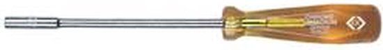 C.K Dopschroevendraaier Werkplaats Sleutelbreedte (metrisch): 7 mm Koplengte: 130 mm DIN 3125