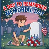 A Day to Remember Memorial Day: A Memorial Day Picture Book for Kids About Heroes, Gratitude, and the Meaning of Freedom
