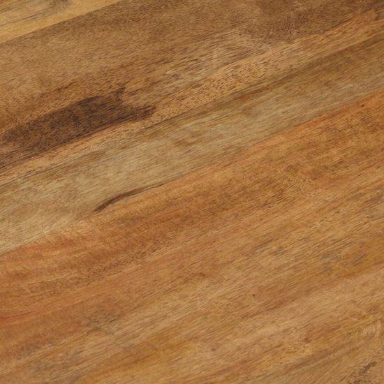 vidaXL Eettafel 110x60x76 cm massief mangohout