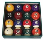 Aramith Pool ballen set 57.2mm Premium
