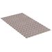 TATAY Antislip Badmat Ondoorzichtig 97x36 cm met Antibacterieel PVC | Model Piscis | Ontwerp met Vissen | Solide Bouw | Handige Details | Heldere Functie | Onderhoudsvriendelijke Opbouw, Wit
