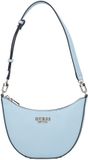 GUESS Fedana Mini Top Zip Shoulder Bag Powder Blue Lichtblauw