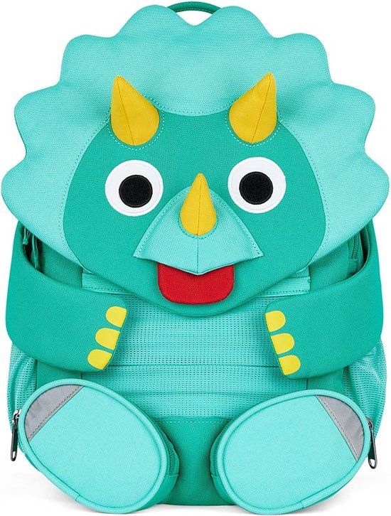 Affenzahn Kinderrugzak 8L Dinosaurus - Blauw - Unisex