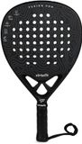 VirtuFit Fusion Pro Padel Racket - Zwart - Grijs - Carbon - Competitiespeler