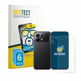 BROTECT - Screenprotector voor Infinix Note 60 (Voor+Camera) - Folie Beschermfolie transparant 6 Stuks