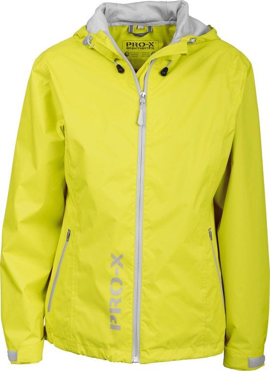 Pro-x Elements Outdoorjas Flash Dames Polyamide Lime Maat 40