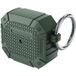 Apple Coque renforcée antichoc AirPods 4/AirPods 5 TPU - Protection de niveau militaire avec mousqueton - Vert armée