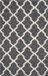 Safavieh Trellis Indoor Handgetuft Vloerkleed, Cambridge Collectie, CAM121, Donkergrijs & Ivoor, 152 x 244 cm