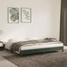 Maison Exclusive - Cadre de lit sans matelas, vert foncé, 200x200 cm, velours