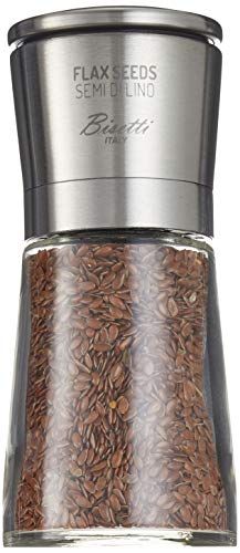 Bisetti Macinasemi Speziali Tappo Acciaio Inox Made Italy Vetro - 8015457069410