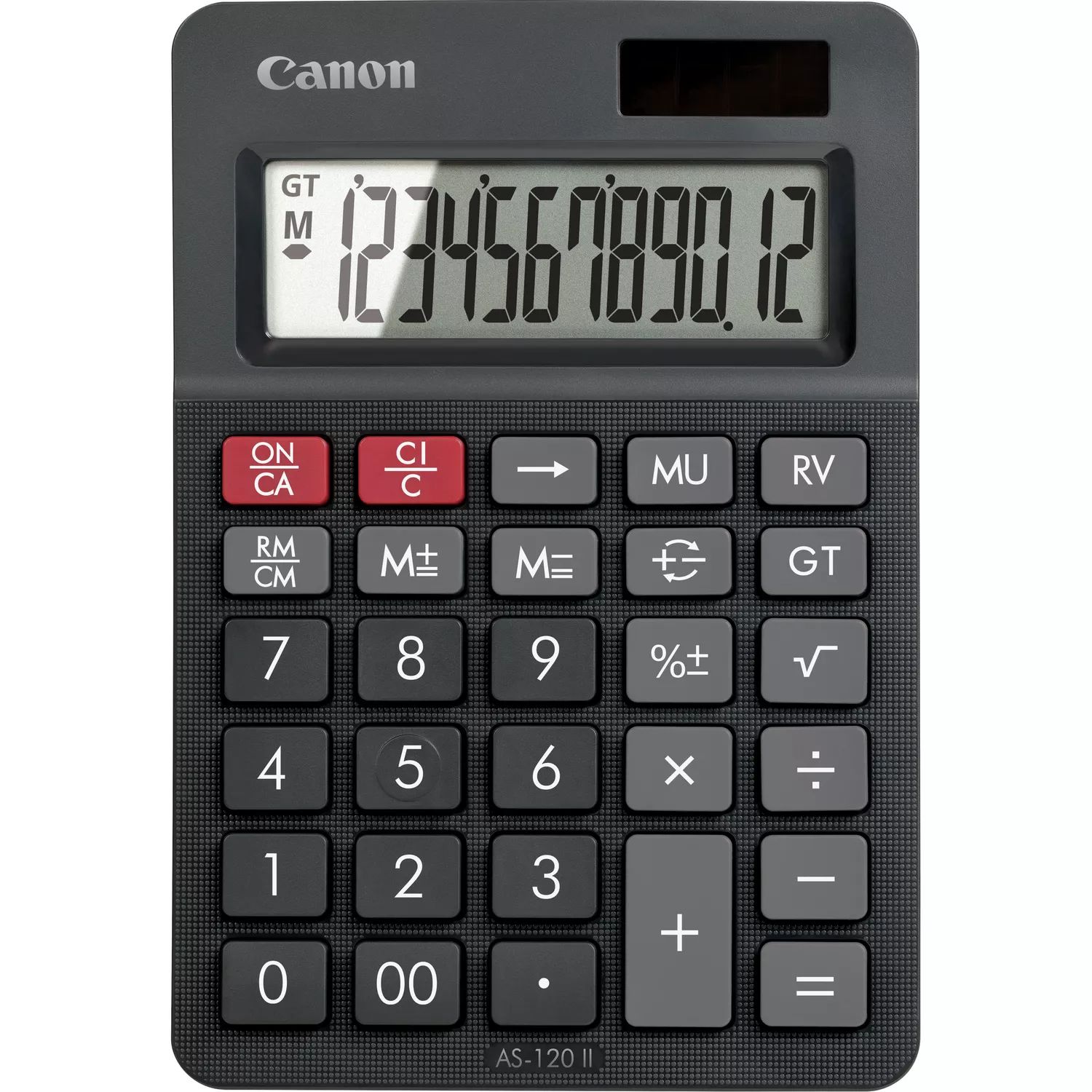 Canon AS-120 II Desktop Calculator - Black