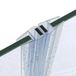 1 paar 180° afdichtingen magnetisch DM02, 6-7 mm, 200 cm. Afdichting voor douchedeur, reserveafdichting voor douchecabines