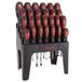 26-delige Stalwart 26-delige schroevendraaierset met wandbevestiging, standaard en magnetische tips - Phillips, sleuf, Pz en Star Screw Tips (zwart)