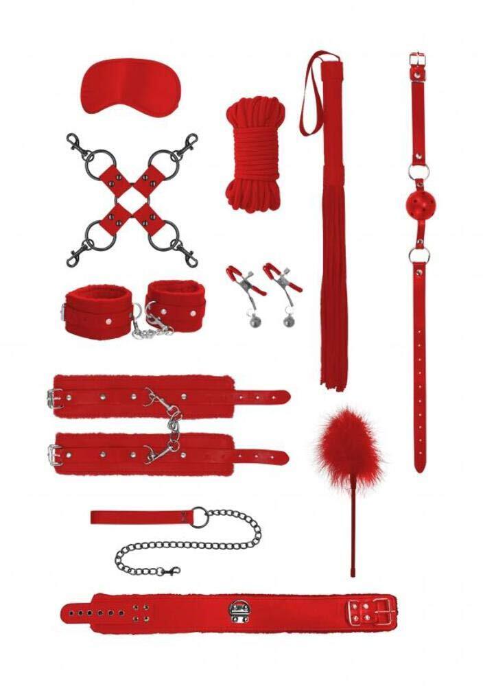 Shots Toys Intermediate Bondage Kit - Red