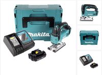 Makita DJV 182 RY1J accu decoupeerzaag 18V borstelloos + 1x accu 1.5Ah + lader + Makpac