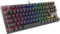 Genesis THOR 303 TKL US Layout RGB Red Switches Gaming Toetsenbord Zwart