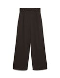 Vero Moda VMSTAR Broek Dames - Chocolate Torte - Effen - Lang - Gerecycled polyester/Elastaan - Casual - Herfst/Winter 2025 - Maat XL/30