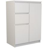 Topeshop 2D2S BIEL ladenkast Wit