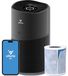Merkloos Luchtreiniger - Hepa H14-filter - Tot 150 m² - Cadr 468 m³/u - Ionisator - App-bediening - Slaapmodus 27 dB - Wit
