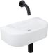 QeramiQ Fuente Fonteinset - 40x21.5x12cm - Wit mat