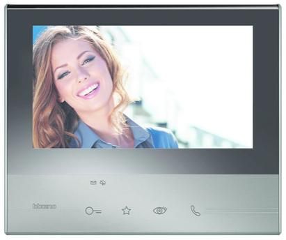 LEGRAND 344613 Intercomsysteem - 2.8 inch LCD - Zwart/Grijs