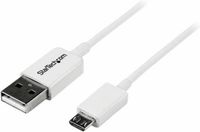 Startech 2m White Micro USB Cable - A to Micro B