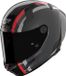 Nolan X-804 RS Ultra Carbon Gemini Helm - Zwart/grijs/rood - Maat M