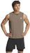 Adidas Adi365 Running Essentials Mouwloos T-shirt Khaki Six S Polyester Mannen