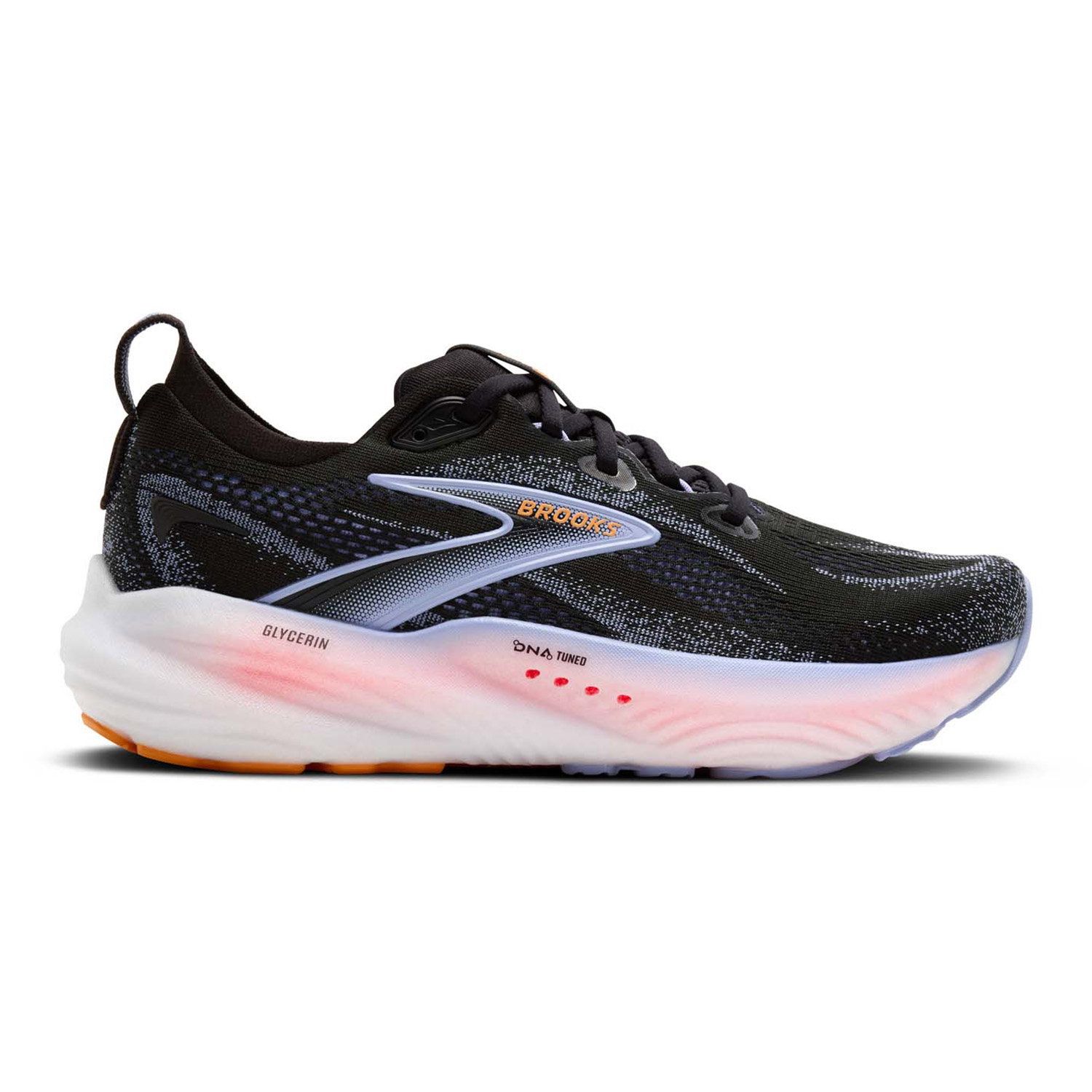 Brooks Glycerin 22 Hardloopschoenen Dames - Maat 38 - Zwart/Blauw/Rood
