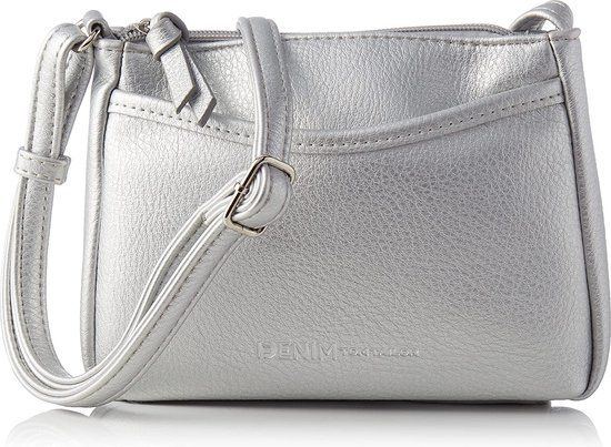 TOM TAILOR Denim Cilia Crossbodytas Dames - Zilver