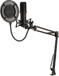 Nedis Gaming Microfoon | GSMIC410BK | Zwart | USB | Desktop/Notebook | Aan/uit knop | POP Filter