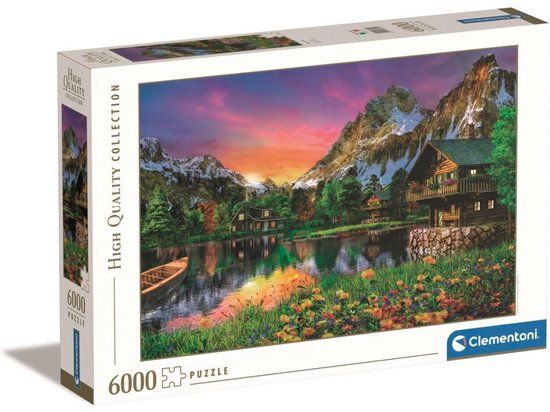 Clementoni Puzzel Alpine Meer 6000 Stukjes