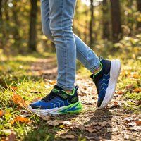 Skechers Skechers Flex Glow Ultra Sneakers blauw