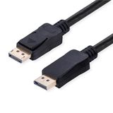 Value 11.99.6022 DisplayPort-kabel DisplayPort Aansluitkabel DisplayPort-stekker, DisplayPort-stekker 2 m Zwart 10K UHD