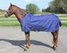 GPD Couverture de pluie luxe 200 grammes Navie couverture pour cheval - 155 - bleu marine