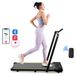 StarTech Hometrainer Loopband - 3-in-1 Loopband - Opvouwbaar - Verstelbare Helling - 1–12 km/u - LED-Touchdisplay - Geschikt tot 136 kg - Zwart-Geel