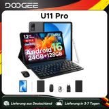 DOOGEE U11 Pro Tablet 30GB (6+24) 256GB 11" HD 90Hz scherm 8580mAh batterij Unisoc T7200 Android 16 Widevine L1