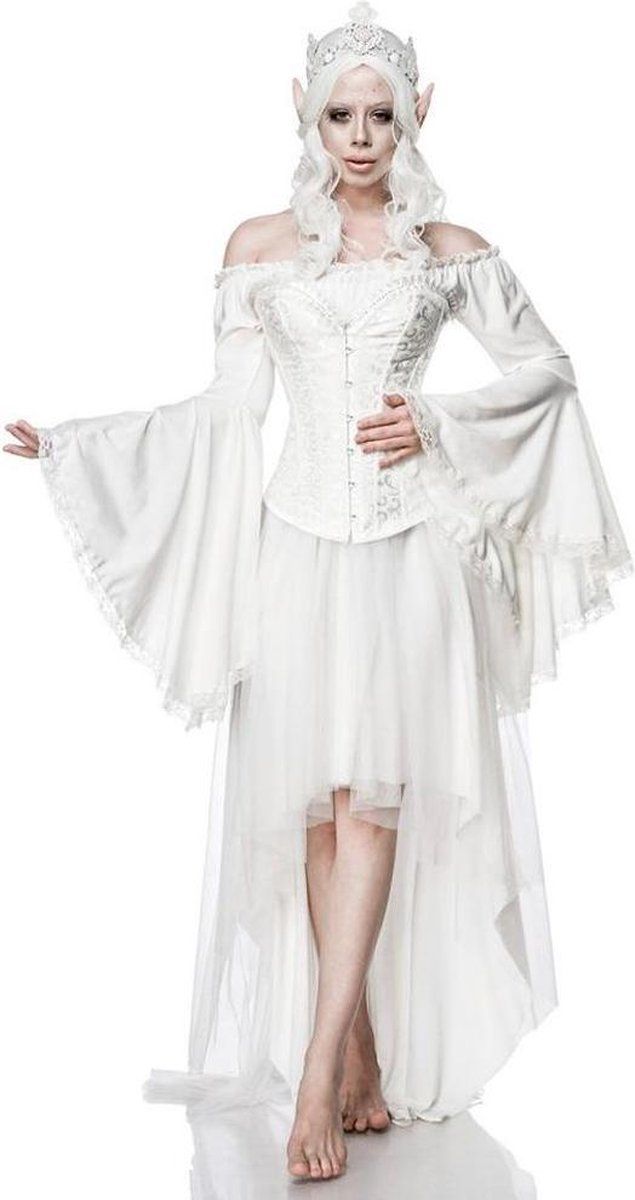 Mask Paradise Elf Queen Costume - XL - White