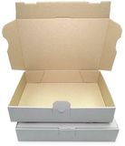 packadi 25 x Ecologische Witte Kartonnen Postdozen/ Verzenddozen 32 x 22,5 x 5 cm formaat A4