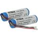 Vhbw 2x Batterie Compatible Avec Datalogic Gryphon Gm4130-wh-433k1 Gm4130-bk-910k2 Scanner De Code-barre Pos (3000mah, 3,7v, Li-ion)
