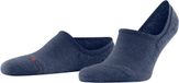 FALKE Keep Warm onzichtbar eenkleurig wol footies unisex blauw - maat 46-48