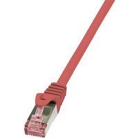 2direct LogiLink PrimeLine - Verbindingskabel - RJ-45 (M) naar RJ-45 (M) - 1 m - SFTP, PiMF - CAT 6 - halogeenvrij, zonder haken - rood