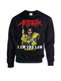 Rockshirts Sweatshirt 'Anthrax I am The Law' noir